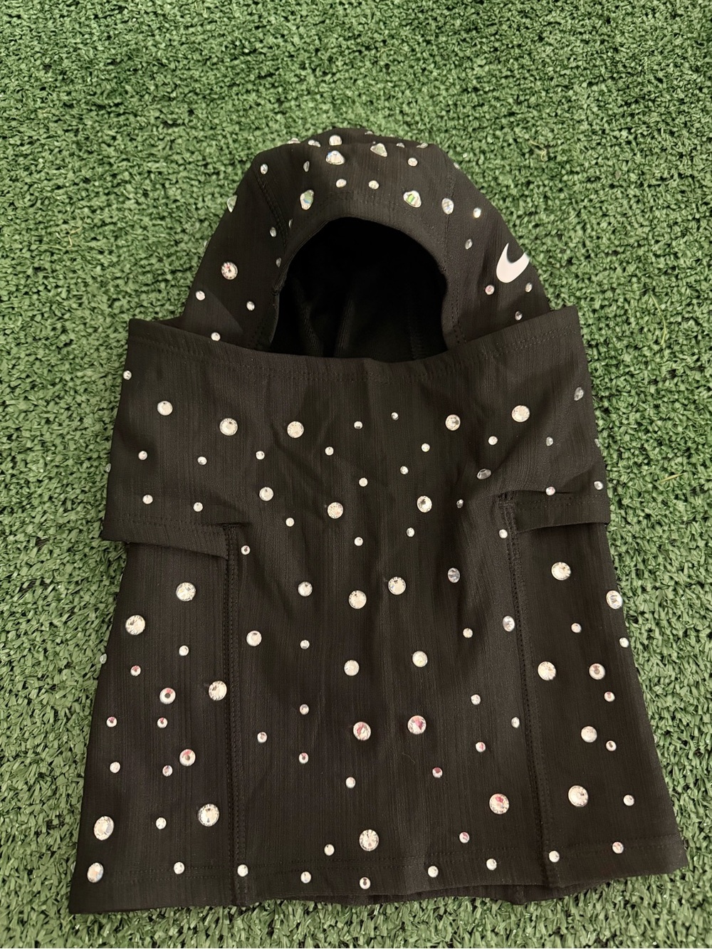 Ski Mask Nike Black Rhinestone Balaclava - Picture 6 of 7
